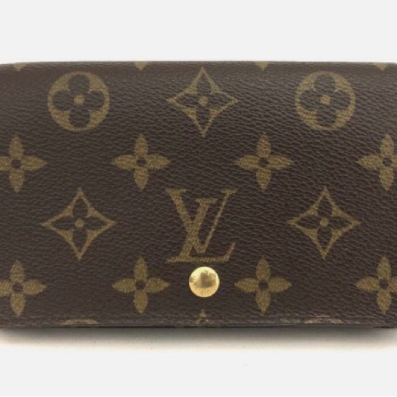 Authentic Louis Vuitton Monogram Porte Monnaie Billets Tresor Billfold Wallet - Picture 2 of 9
